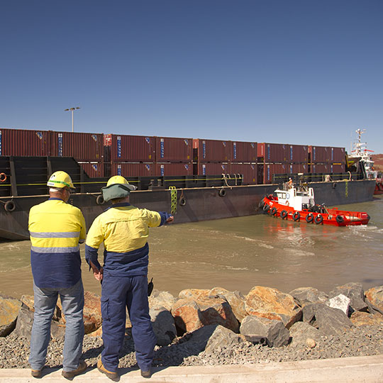 Gorgon LNG Project - 400ft Transportation Barges